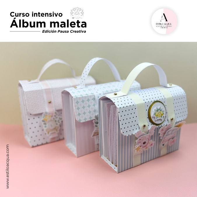 Curso Intensivo | Álbum Maleta · Edición Pausa Creativa