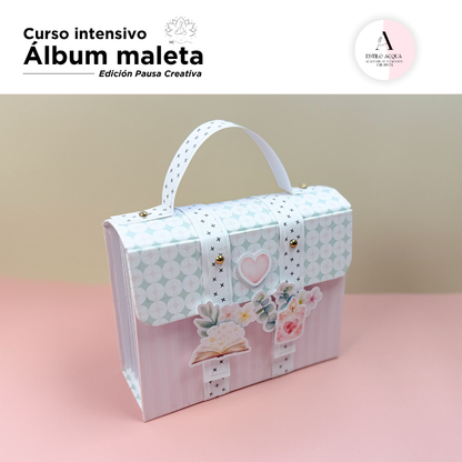 Curso Intensivo | Álbum Maleta · Edición Pausa Creativa