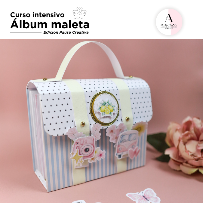 Curso Intensivo | Álbum Maleta · Edición Pausa Creativa