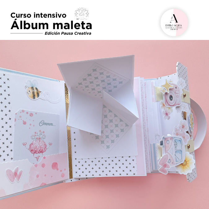 Curso Intensivo | Álbum Maleta · Edición Pausa Creativa