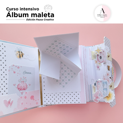 Curso Intensivo | Álbum Maleta · Edición Pausa Creativa
