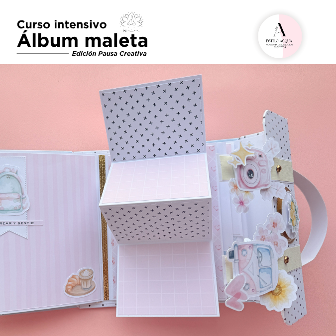 Curso Intensivo | Álbum Maleta · Edición Pausa Creativa