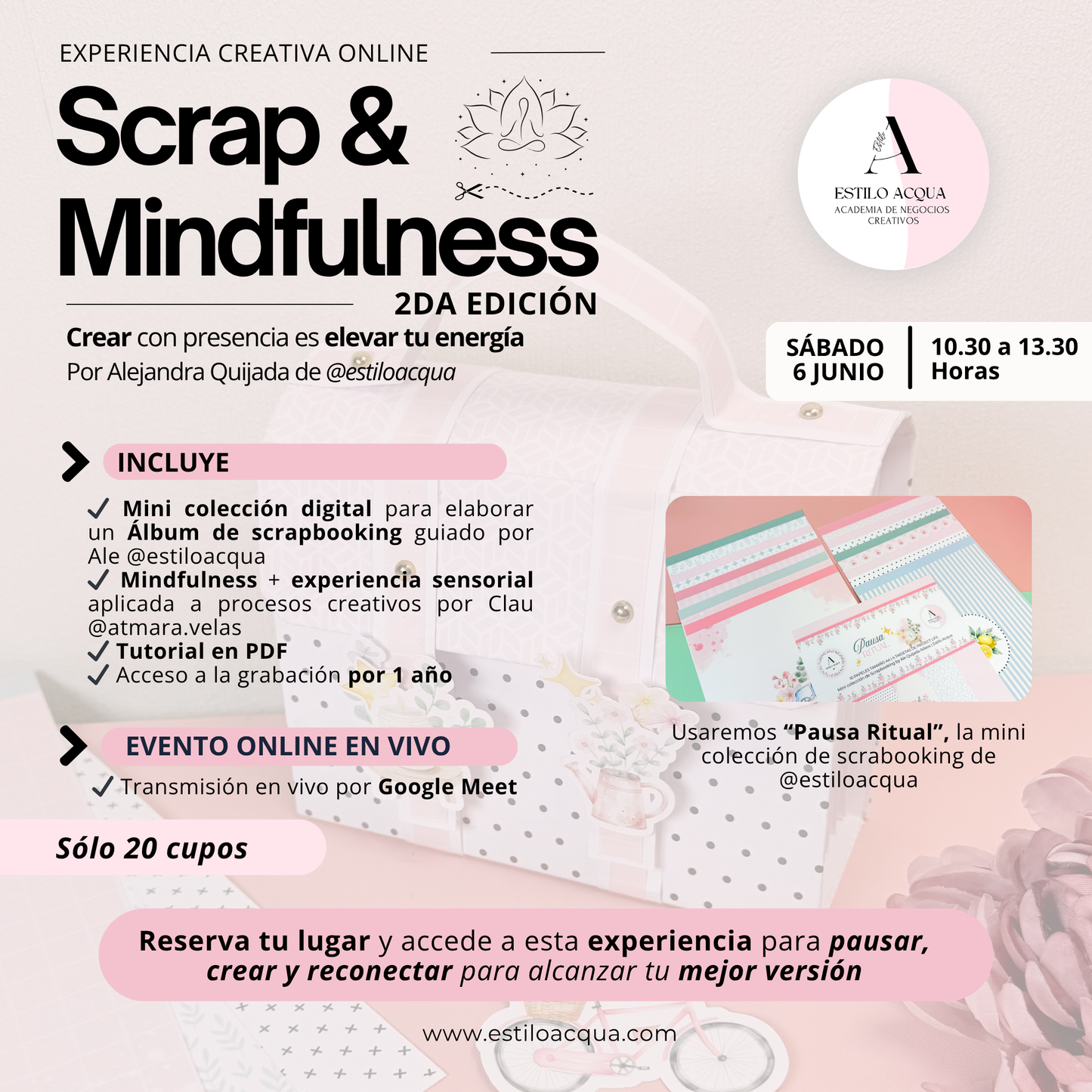 Scrap & Mindfulness (Online)