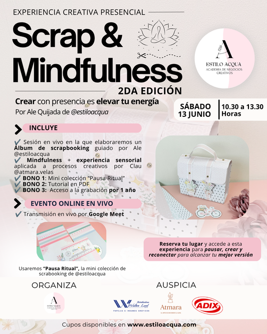 Scrap & Mindfulness (Online)